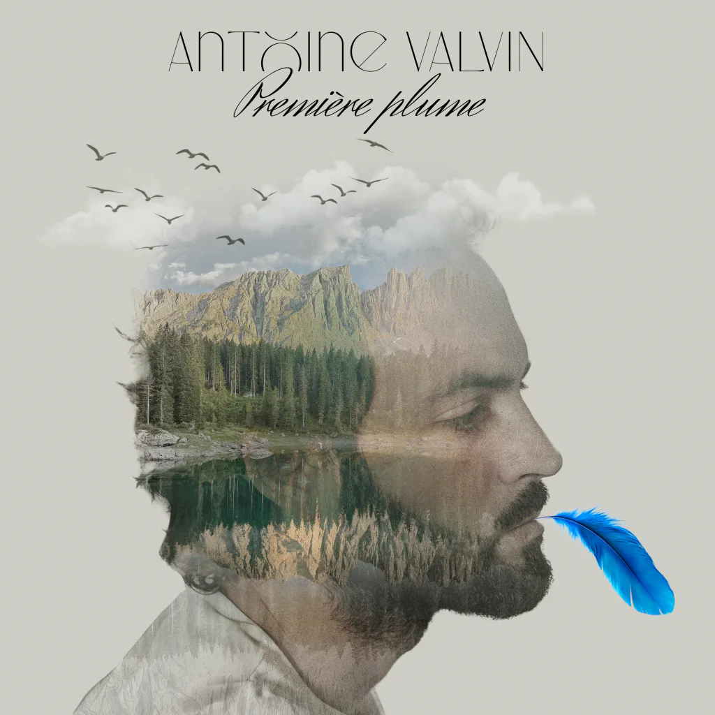 Pochette de l’album Première Plume d’Antoine Valvin